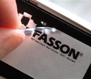 Giấy in mã vạch Fasson khổ 100x25mm cho phòng xét nghiệm